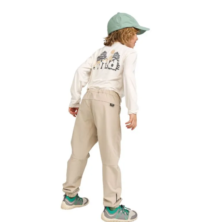 T-shirt manches longues anti-insectes enfant Inista - Reima - Off white Wild