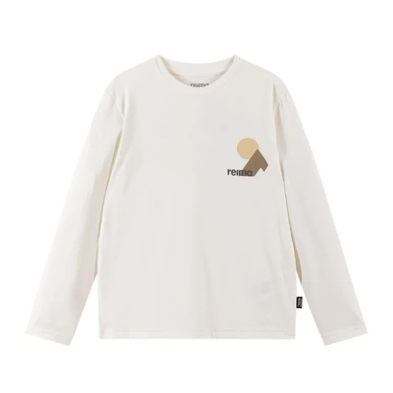 T-shirt manches longues anti-insectes enfant Inista - Reima - Off white Wild