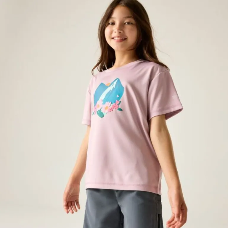 T-shirt respirant Aria - Regatta - Powder Lilac