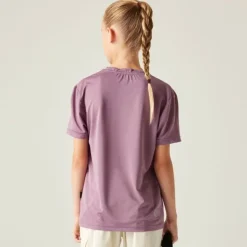 T-shirt respirant enfant Amusing - Dare2b - Mauve Shadow