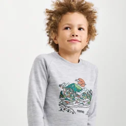 T-shirt technique à manches longues - Viisas - Melange Grey - Reima