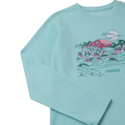 T-shirt technique à manches longues - Viisas - Cool Green - Reima
