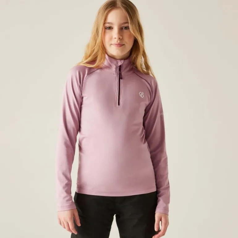 T-shirt thermique enfant - Consist II Core - Dare2B - Lilas