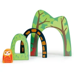 Tunnel de forêt empilable en bois - Tender Leaf