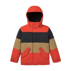 Veste Boy's Symbol - Burton - Tomata/True black/Kelp