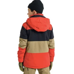 Veste Boy's Symbol - Burton - Tomata/True black/Kelp