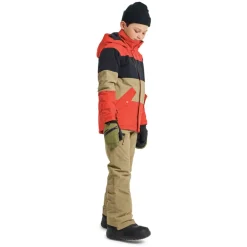 Veste Boy's Symbol - Burton - Tomata/True black/Kelp