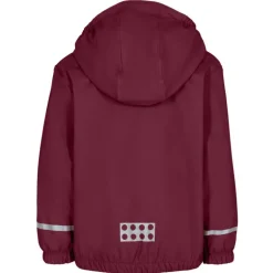 Veste de pluie doublée polaire - Lego - Bordeaux