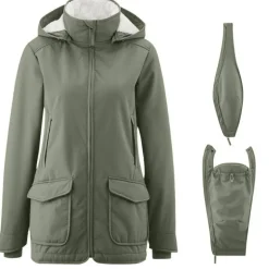 Veste de portage chaude Cosy Allrounder - Mamalila - Agave