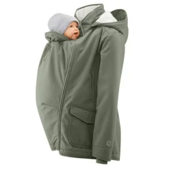 Veste de portage chaude Cosy Allrounder - Mamalila - Agave