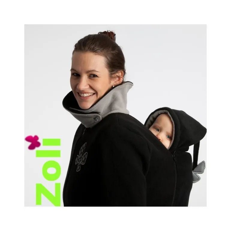 Veste de portage polaire Zoli avec capuche - Pack Trio Perle