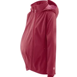 Veste de portage softshell Mamalila - Framboise