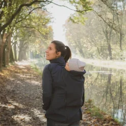 Veste de portage softshell Mamalila - Bleu Marine