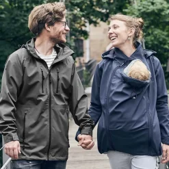 Veste de portage softshell Mamalila - Bleu Marine