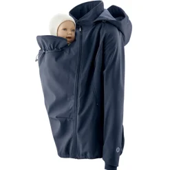 Veste de portage softshell Mamalila - Bleu Marine