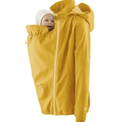 Veste de portage softshell Mamalila - Moutarde