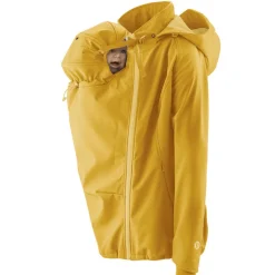 Veste de portage softshell Mamalila - Moutarde