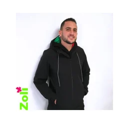 Veste de portage Softshell pour homme - Zoli Week-end - Noir