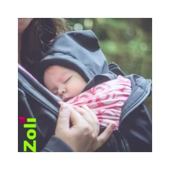 Veste de portage Zoli Week-end en softshell - Noir