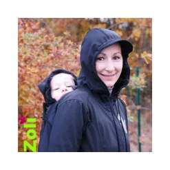 Veste de portage Zoli Week-end en softshell - Noir