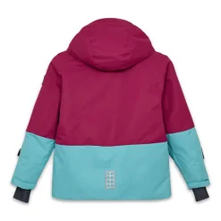 Veste de ski enfant Lego - LWJAD 806 - Dark Pink