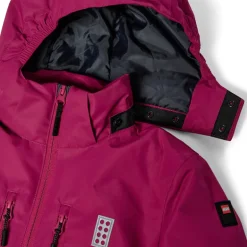 Veste de ski enfant Lego - LWJAD 806 - Dark Pink