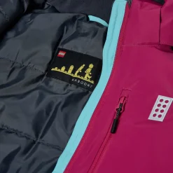 Veste de ski enfant Lego - LWJAD 806 - Dark Pink