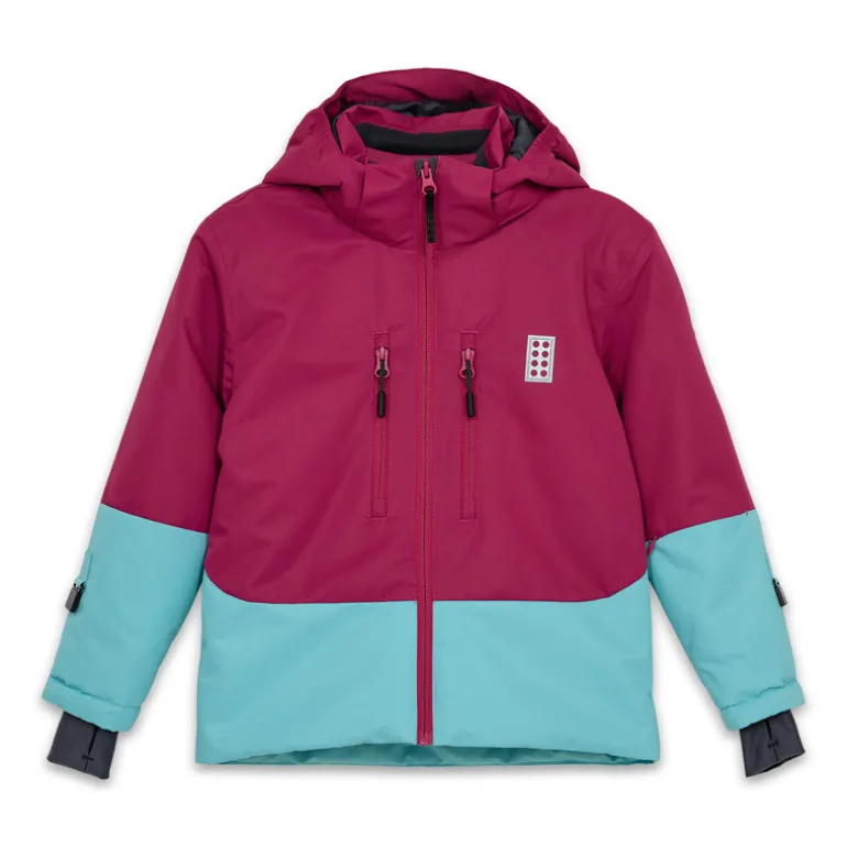 Veste de ski enfant Lego - LWJAD 806 - Dark Pink