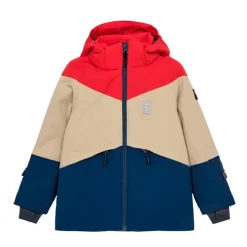 Veste de ski enfant Lego - LWJESTED 708 - Dark Blue / Red
