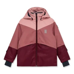 Veste de ski enfant Lego - LWJESTED 708 - Bordeaux