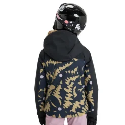 Veste de ski fille Free Jet Block - Roxy - Fennel Seed Big Flower