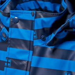 Veste imperméable enfant Lego - JUSTICE 102 - Bleu