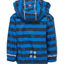 Veste imperméable enfant Lego - JUSTICE 102 - Bleu