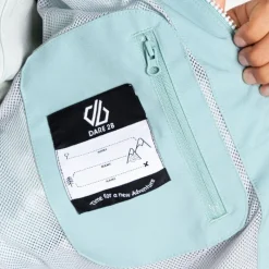 Veste imperméable et respirante - Explore - Dare2B - Element Grey / Aquifer