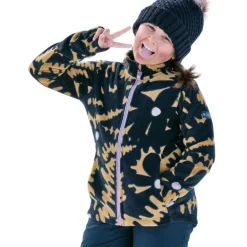Veste polaire fille Windyspirit - Roxy - Fennel Seed Big Flower