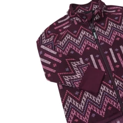 Veste polaire Ornament - Reima - Deep Purple