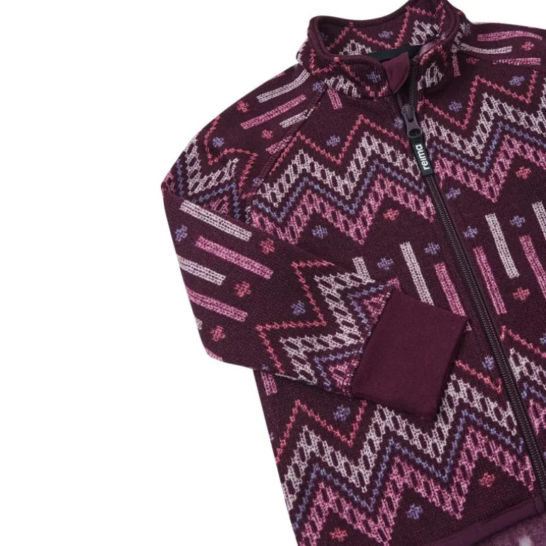 Veste polaire Ornament - Reima - Deep Purple