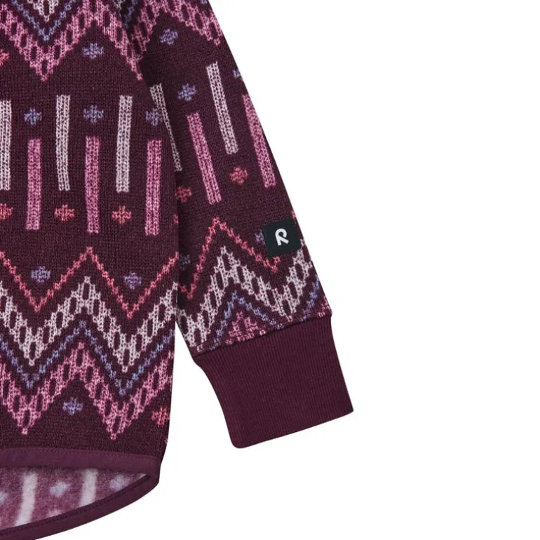 Veste polaire Ornament - Reima - Deep Purple