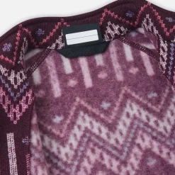 Veste polaire Ornament - Reima - Deep Purple