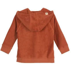 Veste éponge bébé en coton bio - Lassig - Rouille