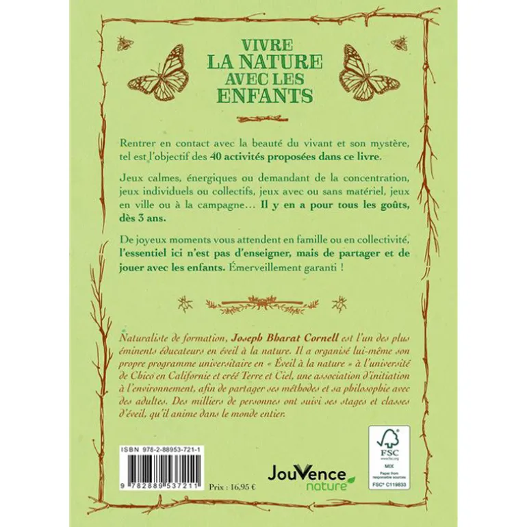 Vivre la nature avec les enfants - Editions Jouvence