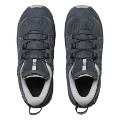 XA PRO 3D Junior CSWP - Chaussure Salomon enfant Imperméable - 31 au 35 - Ebony/ Alloy/Quiet Shade